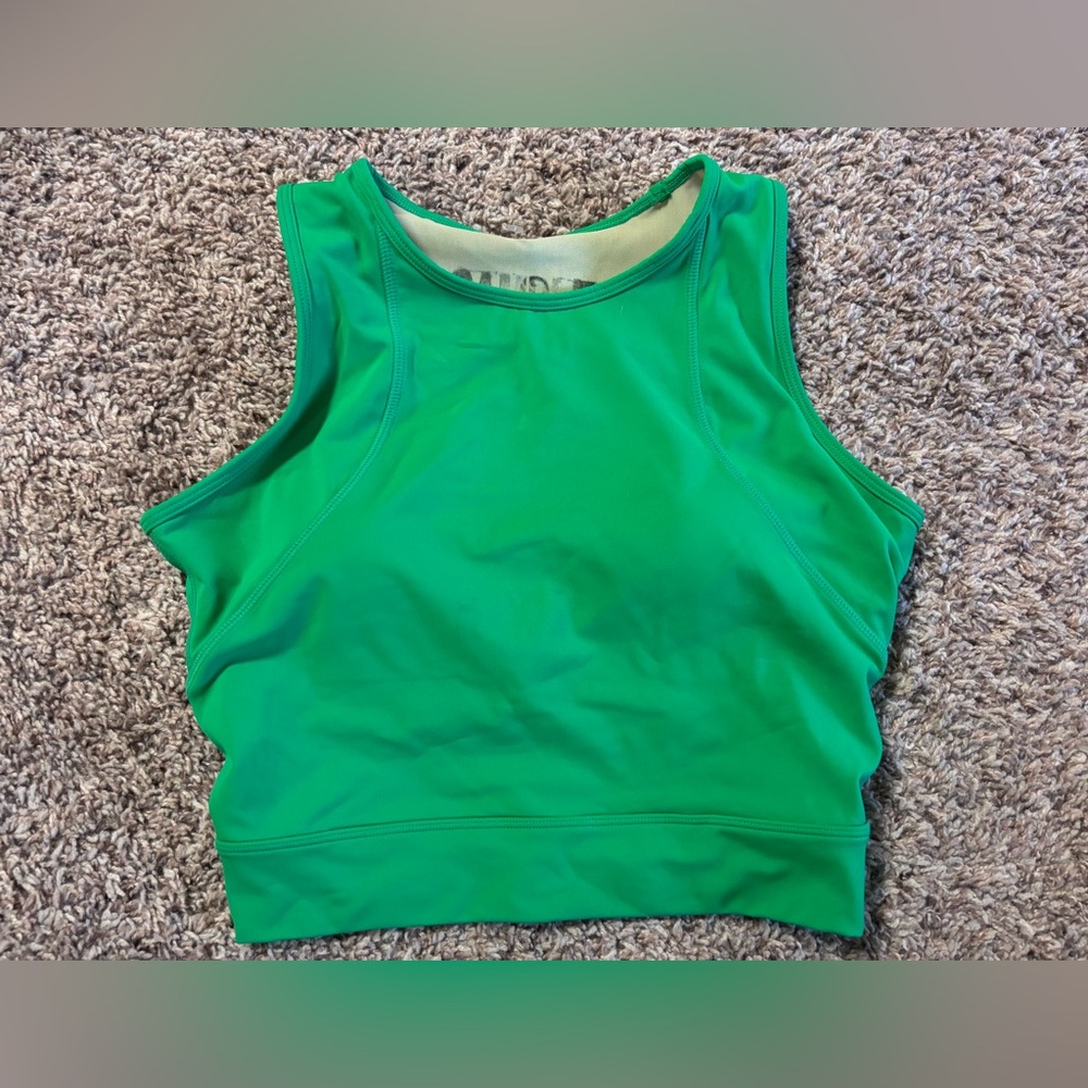MPG Green Sports bra/Crop Top